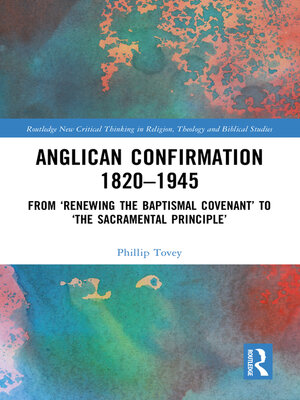 cover image of Anglican Confirmation 1820-1945